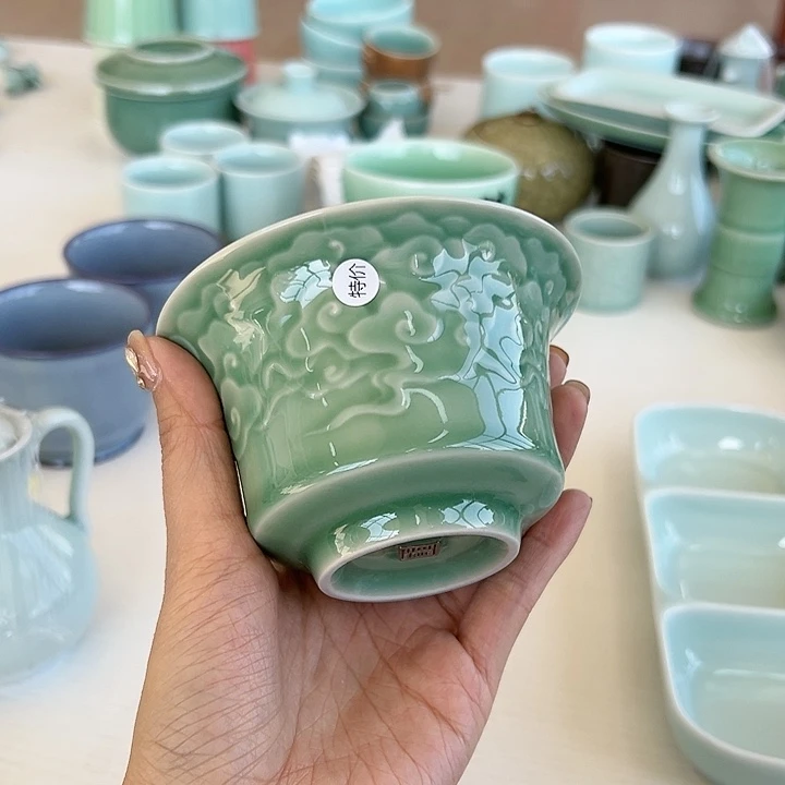小米茶器龙泉青瓷