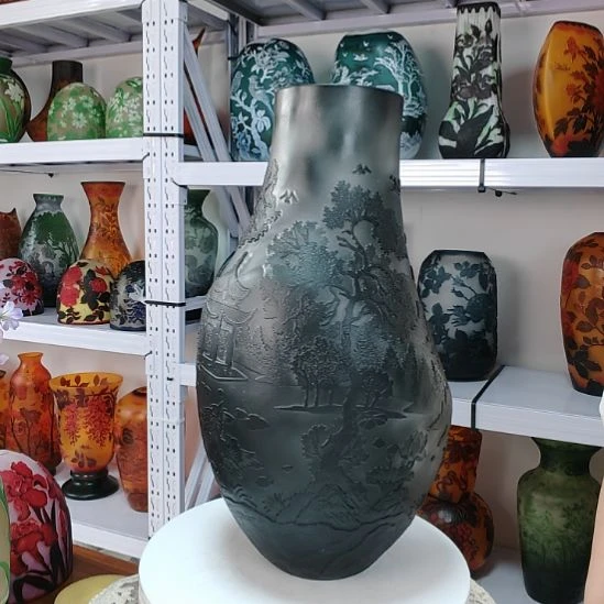 琉璃手工艺品【12】格雷花瓶