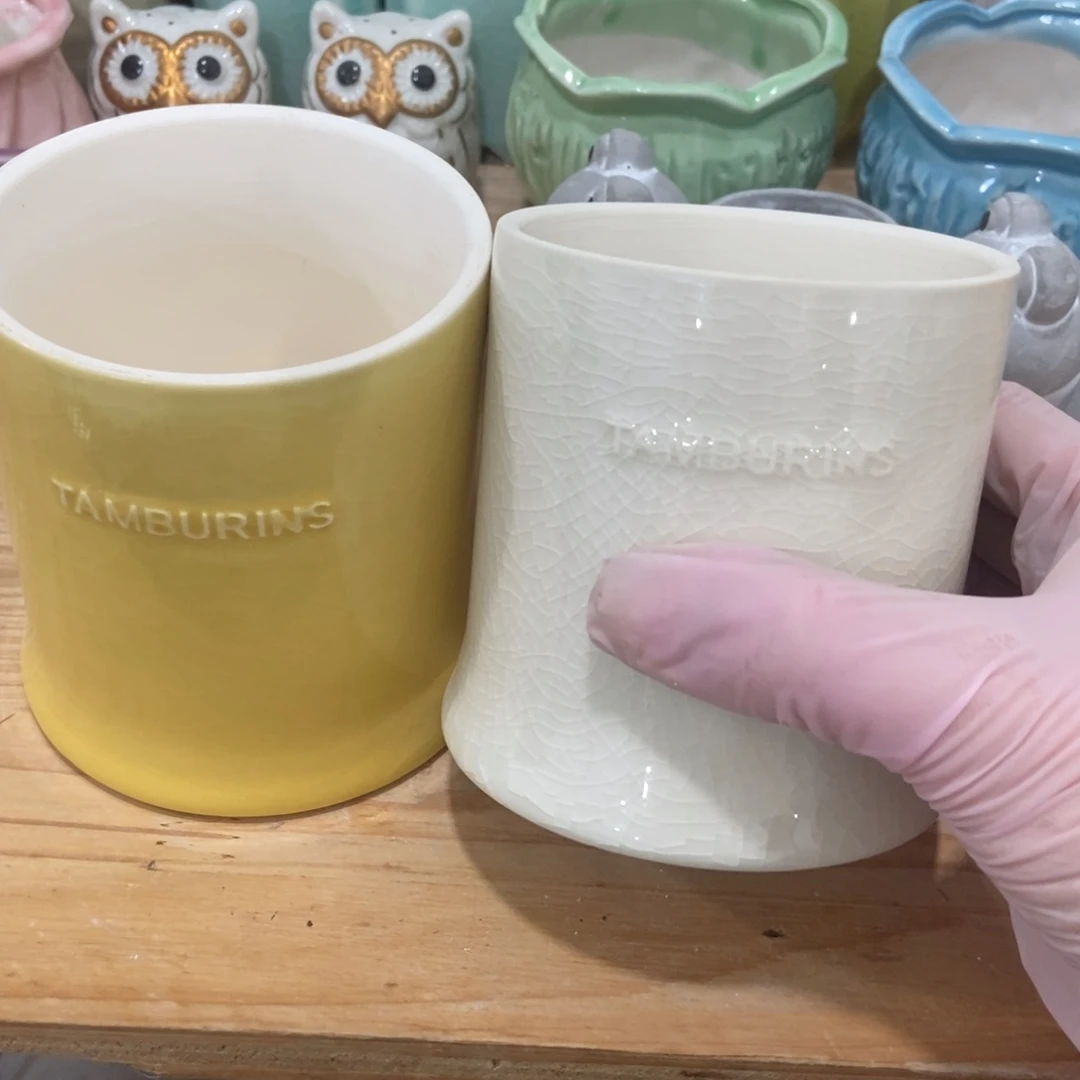 红陶高温陶瓷花盆