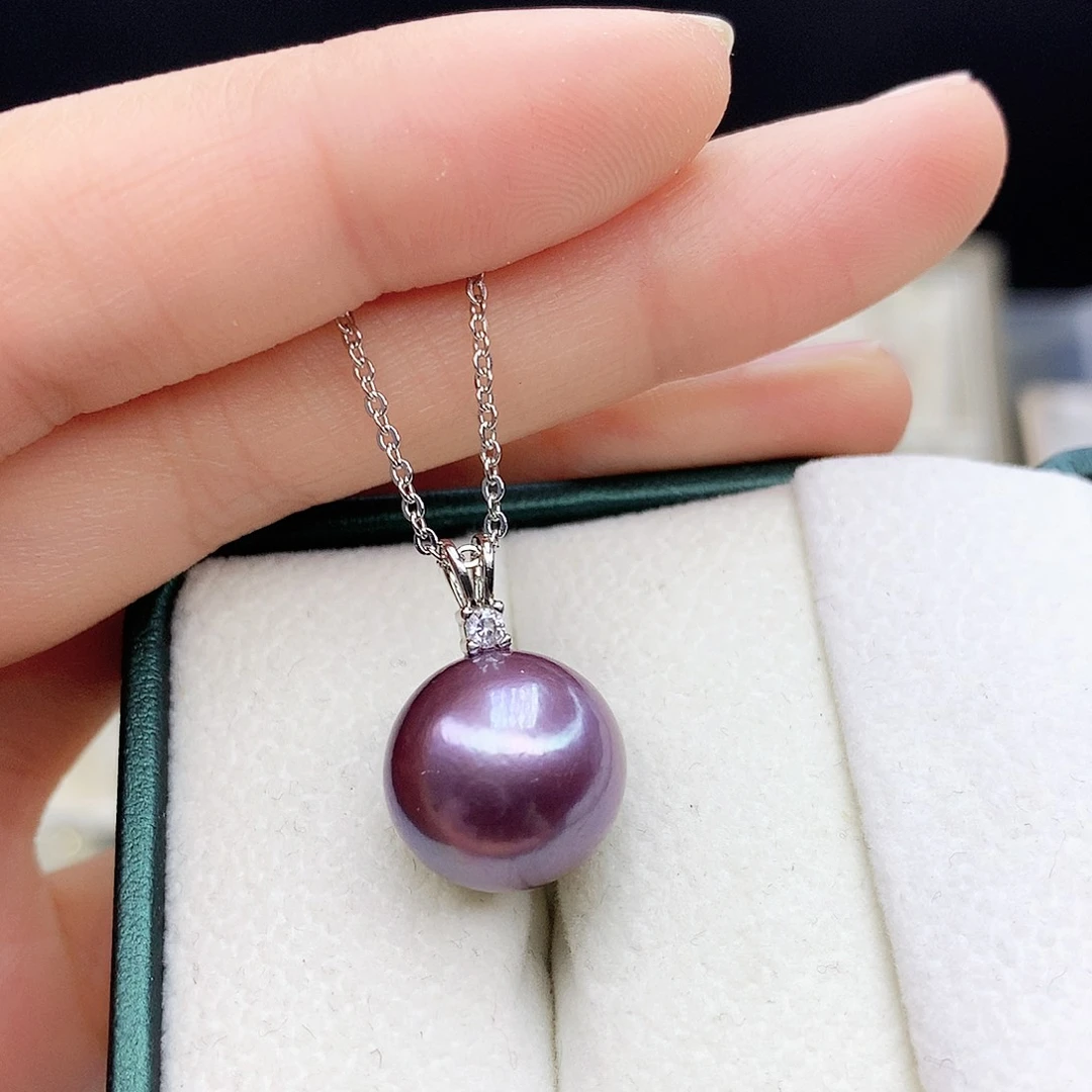 淡水珍珠吊坠(赠链)合金