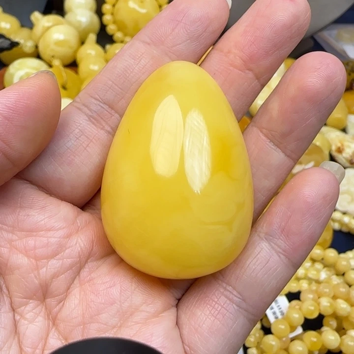 蜜蜡颈饰未镶嵌天然蜜蜡