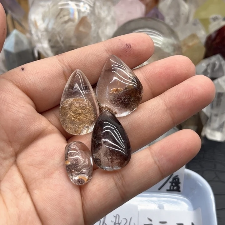 雷***饭水晶珠宝半成品未镶嵌37