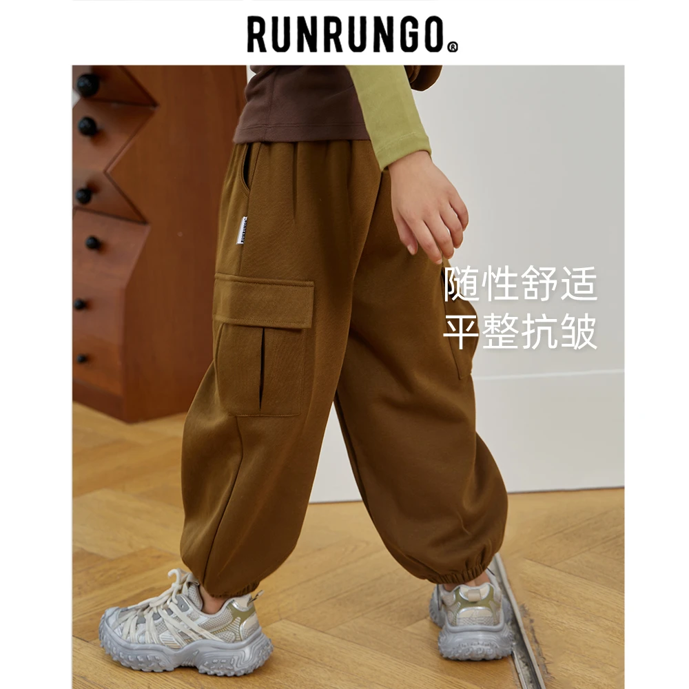 【逃跑计划】工装卫裤春秋直筒阔腿高街宽松春季ol潮流宽松