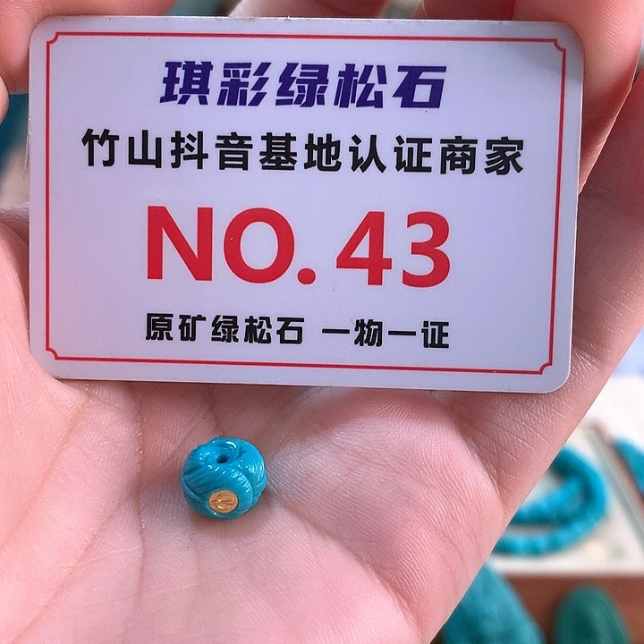 未镶嵌绿松石珠宝奇石