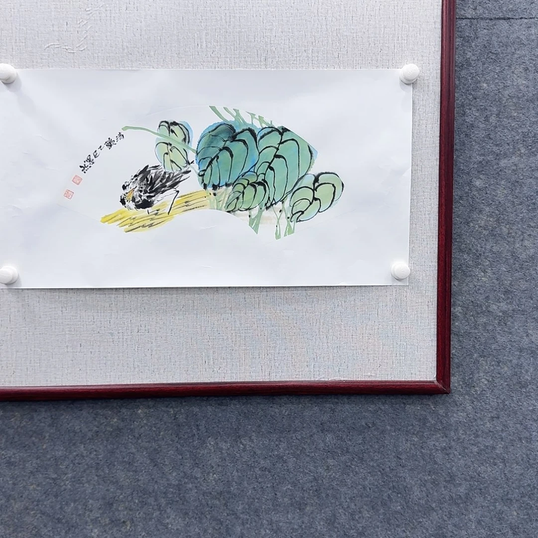 国画国画亲笔手绘