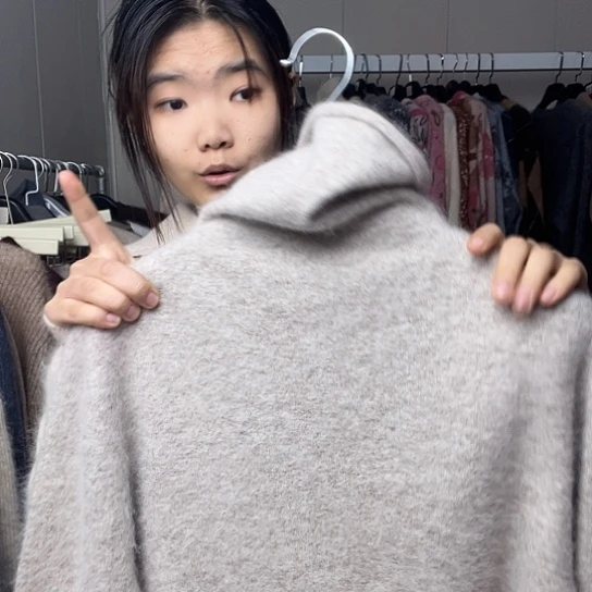 燕麦色堆堆领105