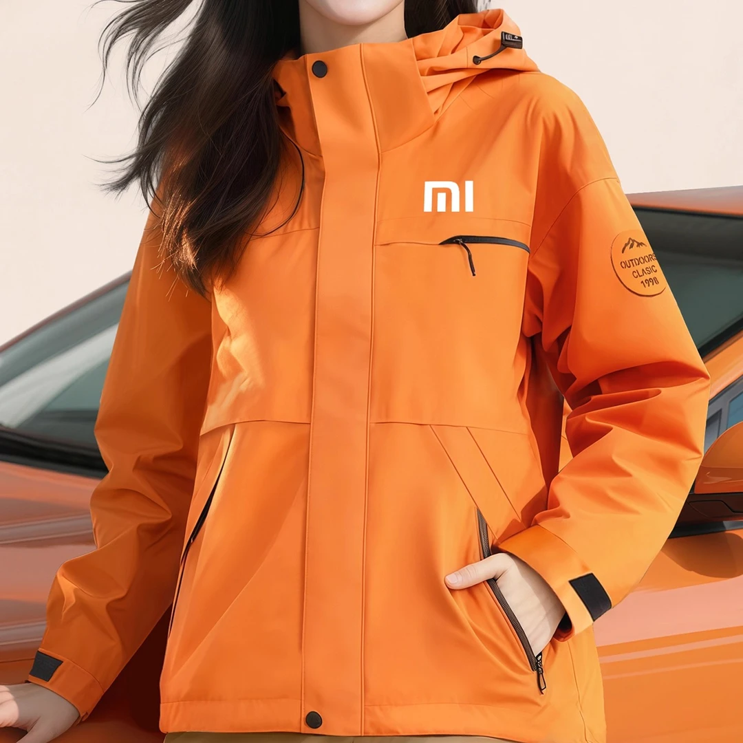 秋冬4s店企业三合一冲锋衣定制工作服印logo学校园服加绒工装外套