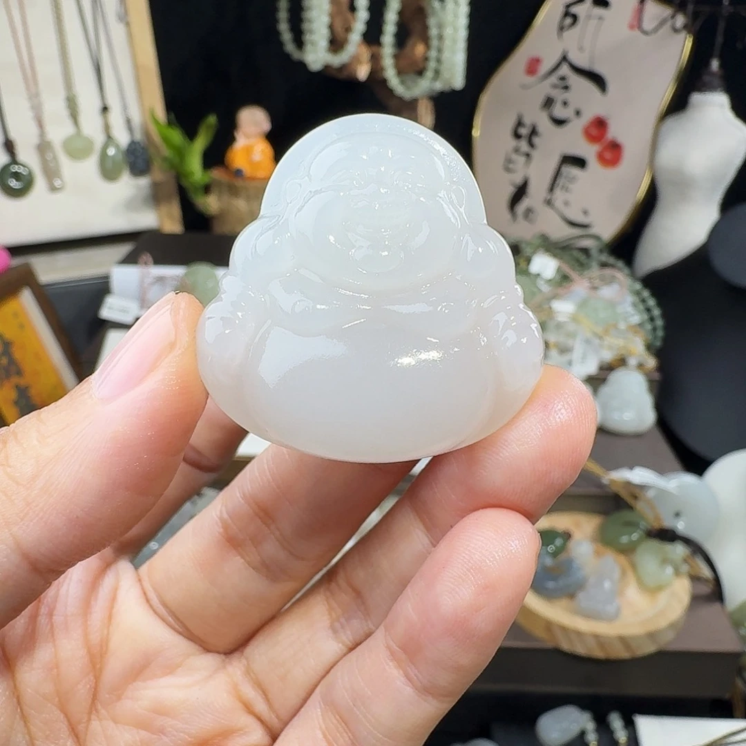 番****颈饰未镶嵌和田玉