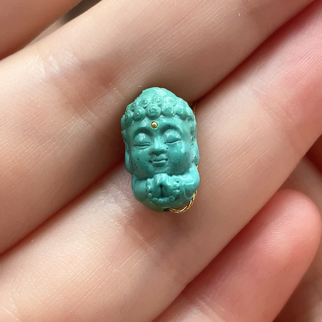 未镶嵌绿松石颈饰