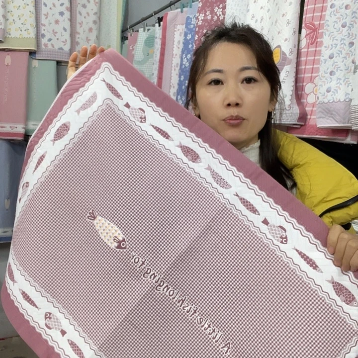 棉特价促销酒红色小鱼