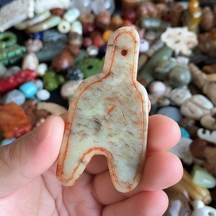 和田玉未镶嵌颈饰51