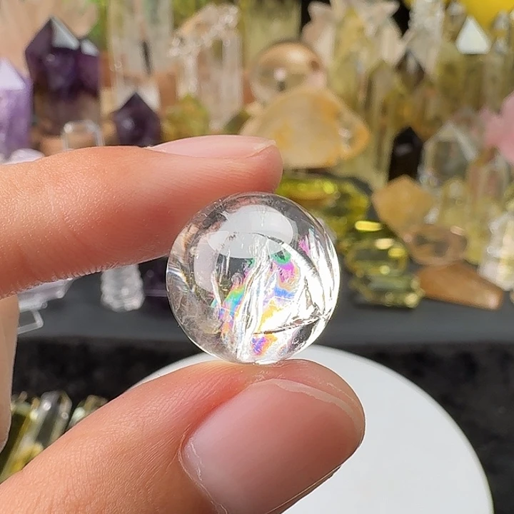 未镶嵌珠宝半成品水晶阿塞球
