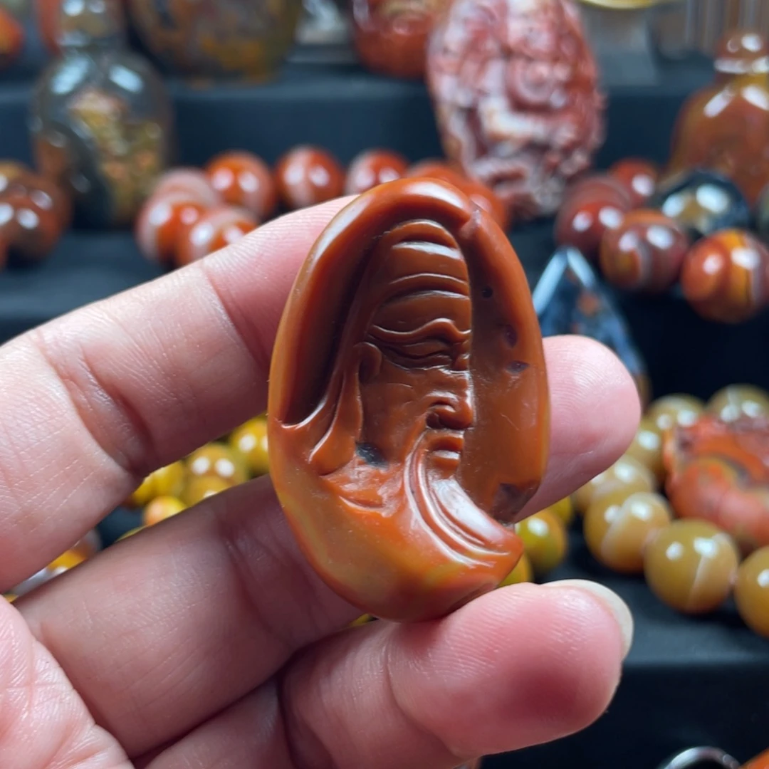 玛瑙/玉髓未镶嵌珠宝半成品