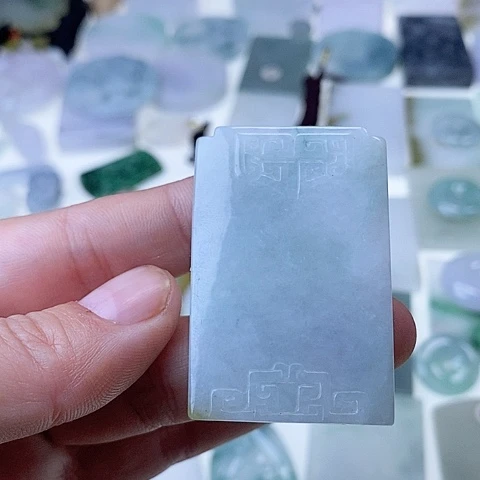 未镶嵌挂件翡翠翡翠