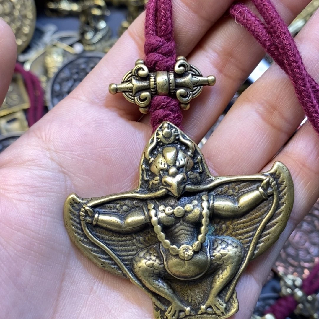 藏式大鹏鸟搭配挂件