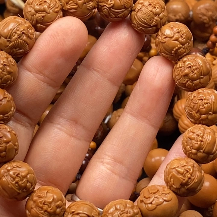 猴头核桃吊坠猴头虫科