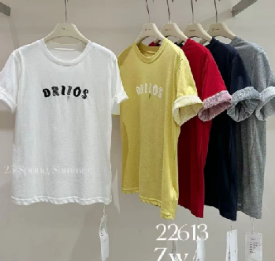 鑫燃KIKI 重工拼蕾丝欧货t 22613 DH (F)