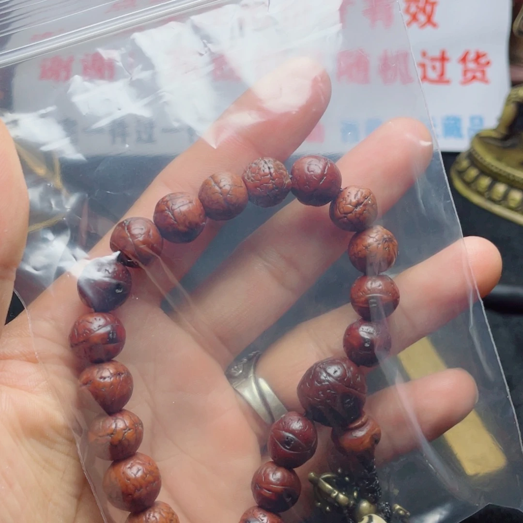 物***隐手串/手链杏核藏传图录和文献考证