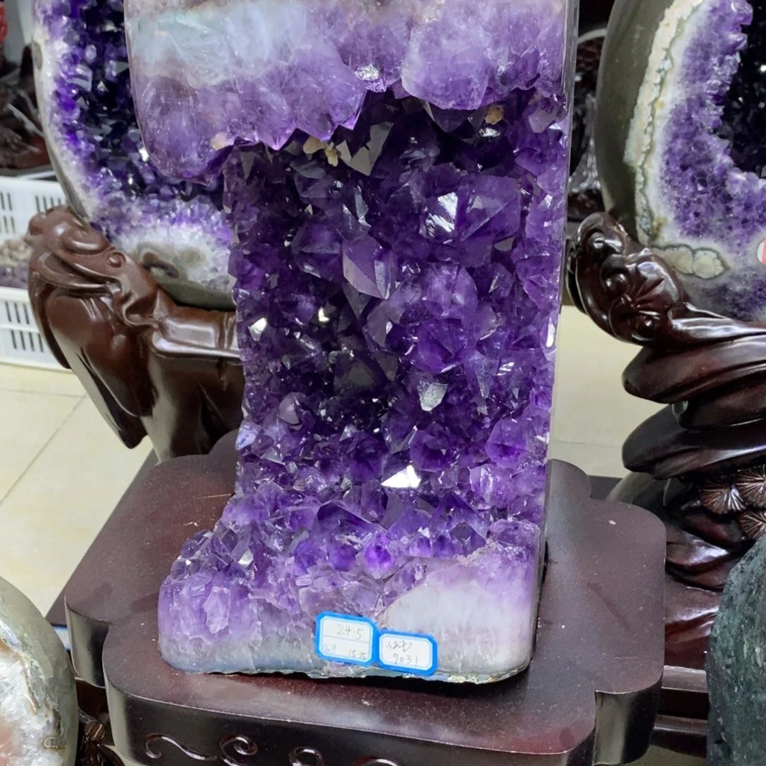 小葛摆件未镶嵌紫晶