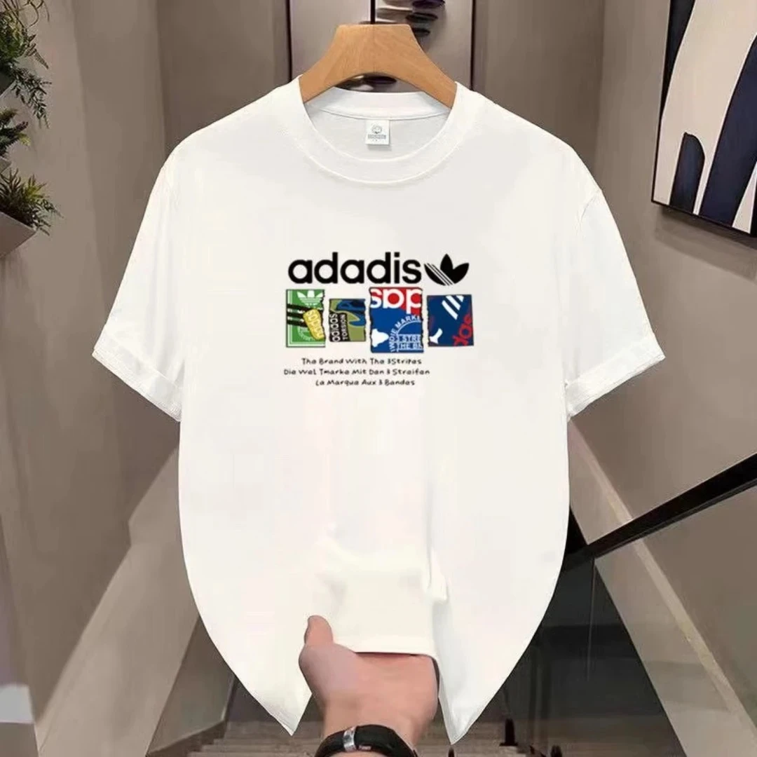 【一折专区】官方正版夏季新款纯棉运动T恤休闲宽松短袖上衣百搭