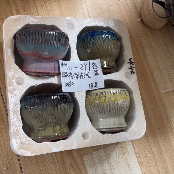 粗陶多肉花盆微瑕391