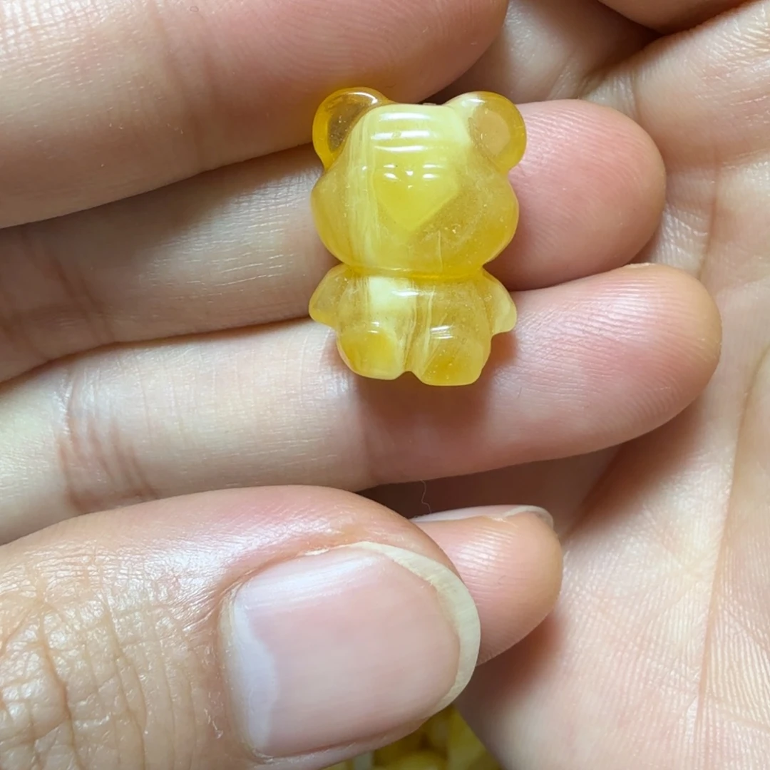 琥珀未镶嵌裸石成品
