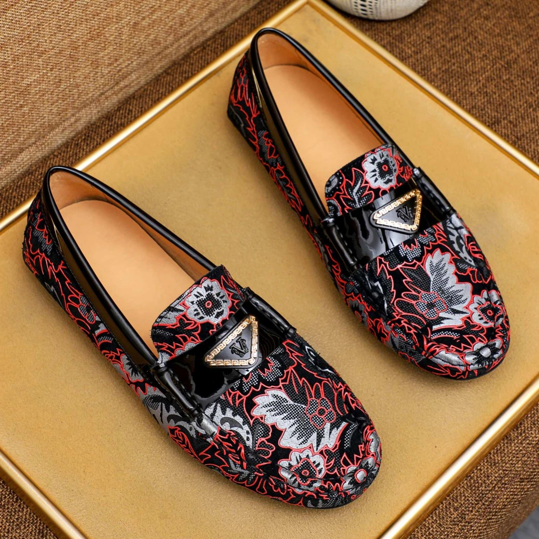 一脚蹬男鞋爆款豆豆鞋真皮软底夏季潮流驾车鞋2025新款网红皮鞋男