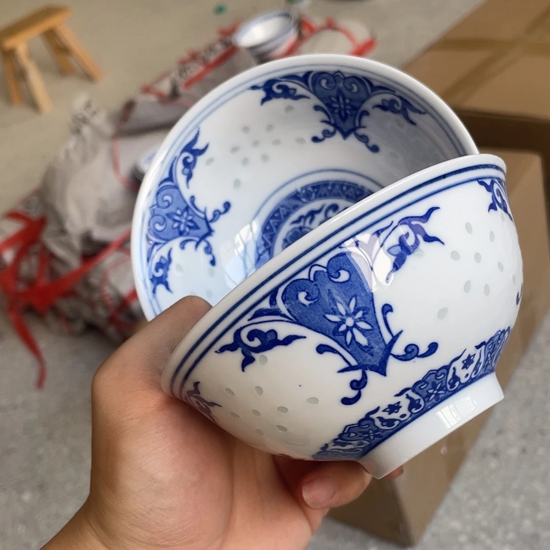 碗景德镇高温细白瓷餐具