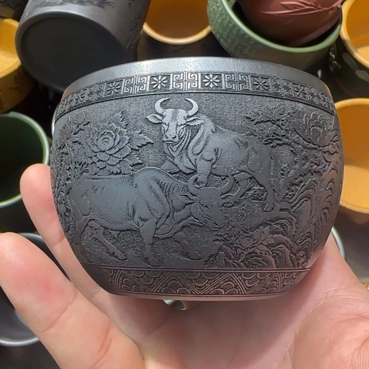 茶杯紫砂全手工制作工艺