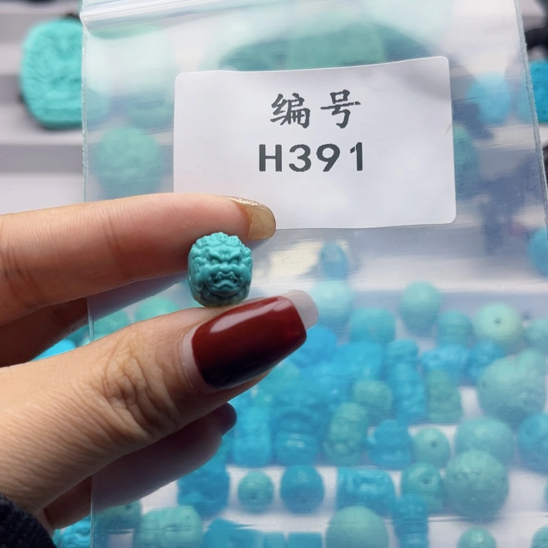 绿松石雕刻未镶嵌A****吖