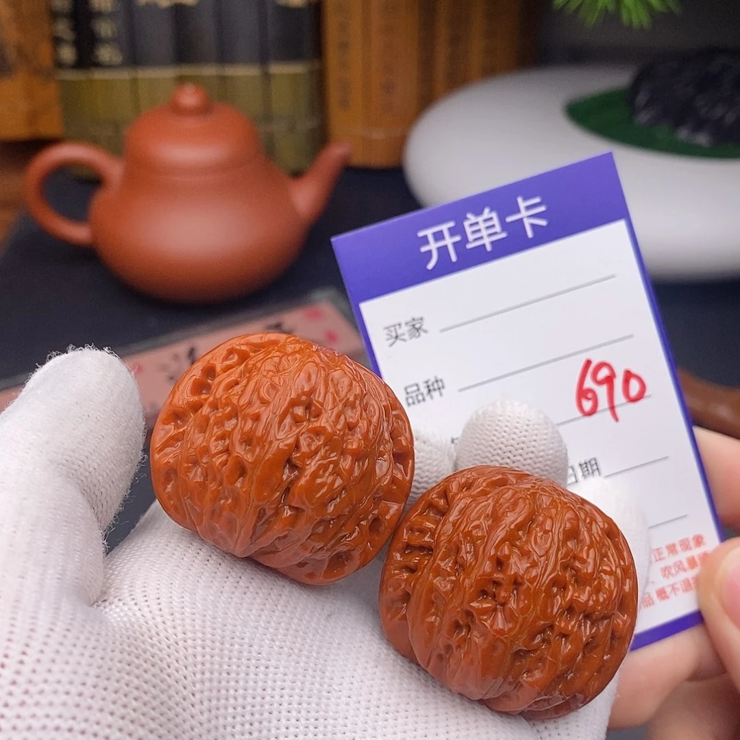 把件文玩核桃38铁锤690