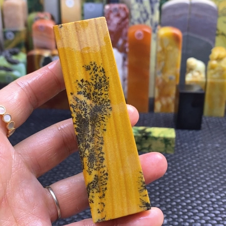 印度石都*空青田石印章石