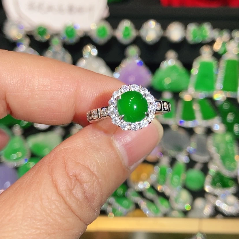 【闪购商品】未镶嵌戒指翡翠天然翡翠