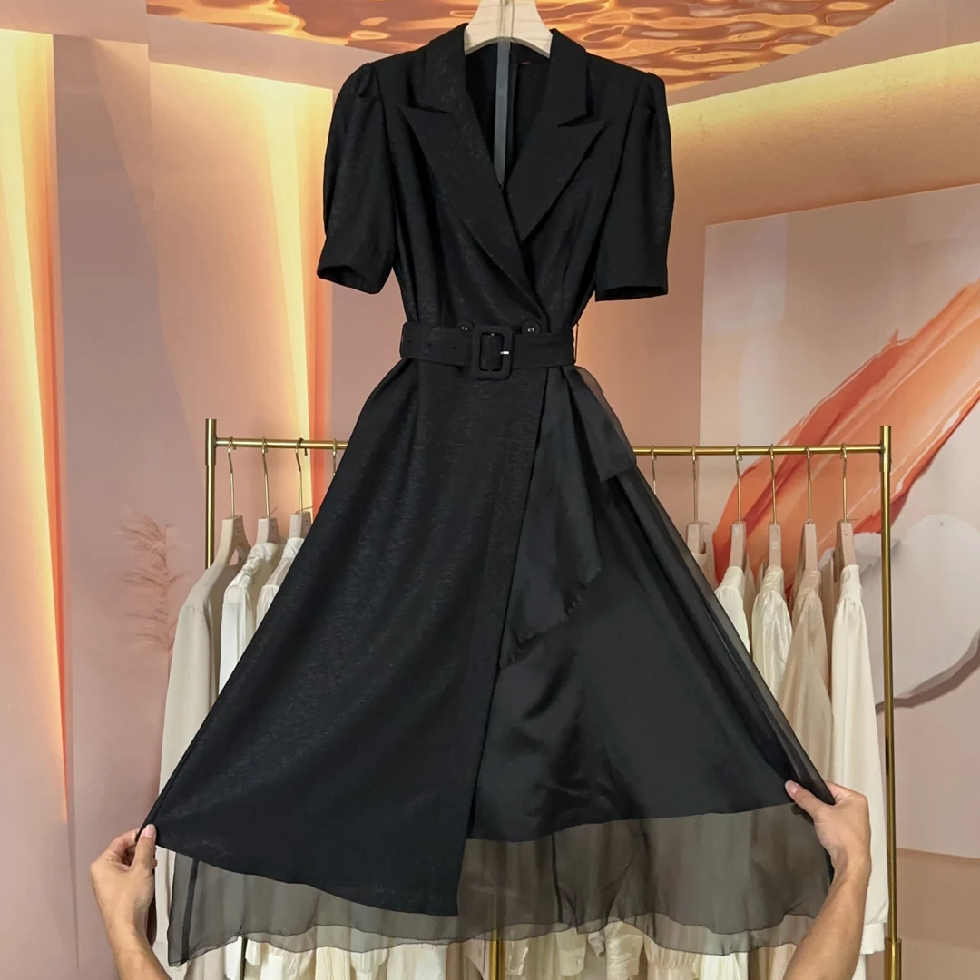 现货【RG716】2025年春装新款时尚气质百搭减龄显瘦新款女装连衣裙