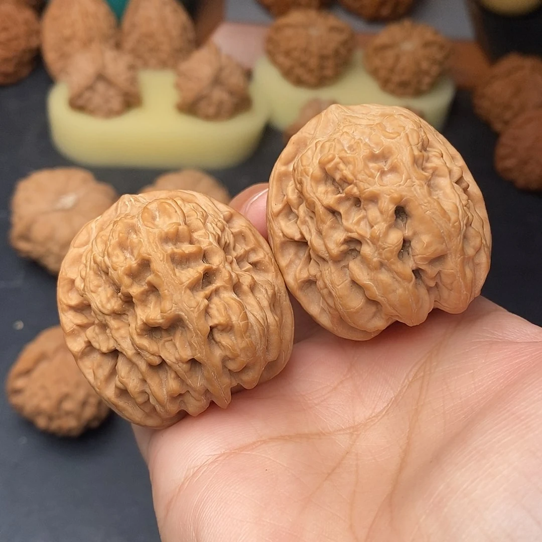 把件文玩核桃西北将军全品40