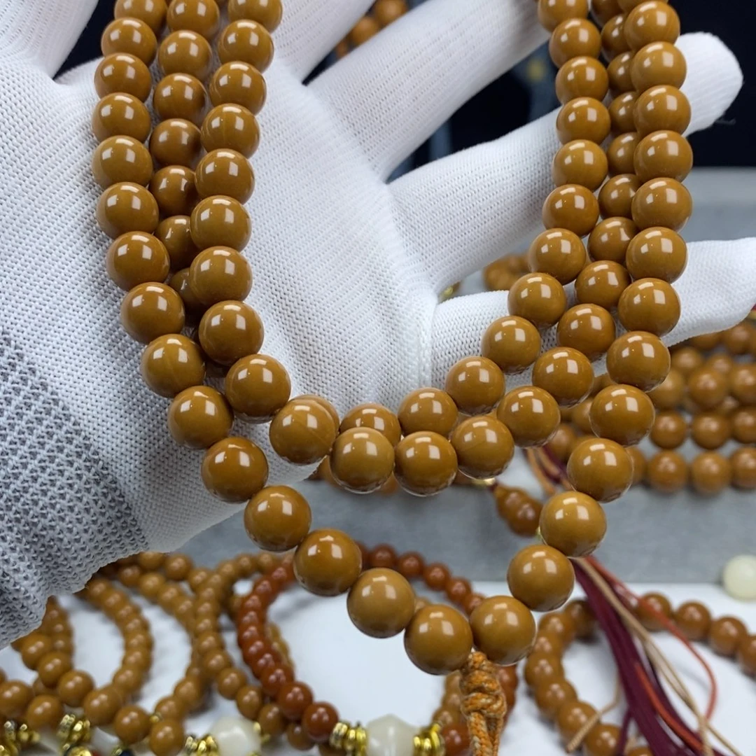 铁***来吊坠猴头核桃正圆108