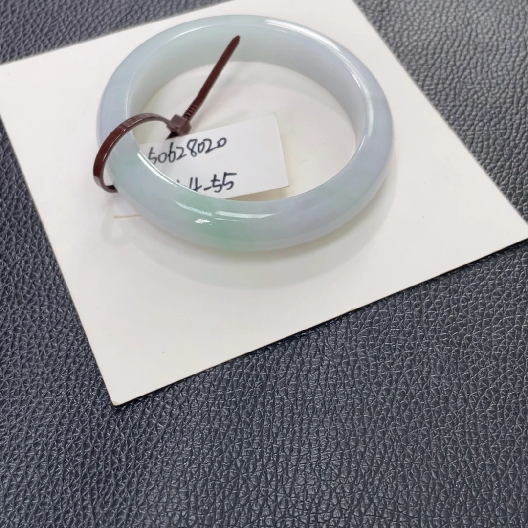 翡翠未镶嵌手镯翡翠手镯54.55
