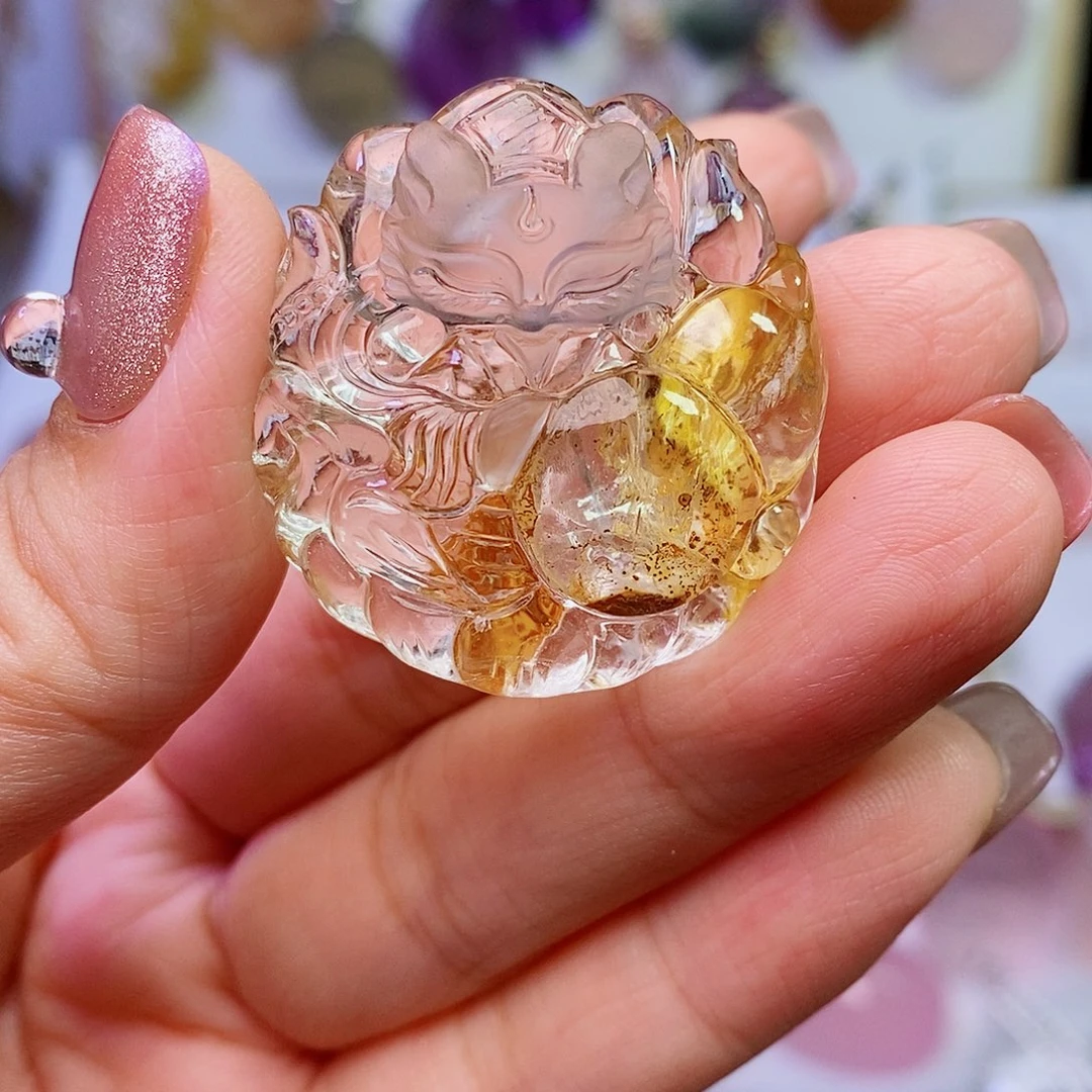 未镶嵌水晶吊坠(赠链)