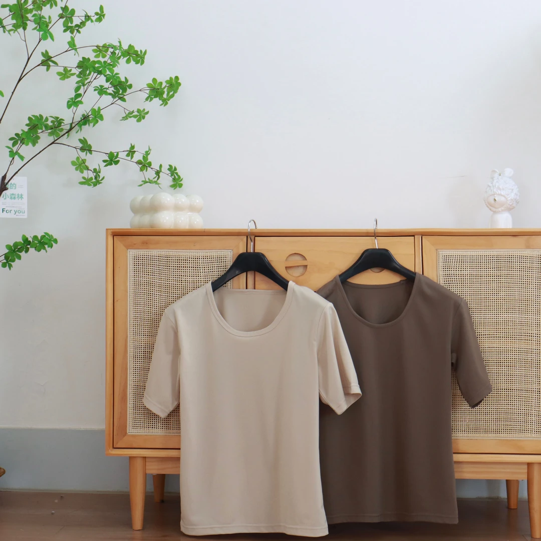 【粉丝福利】夏季舒适百搭U领T恤0987