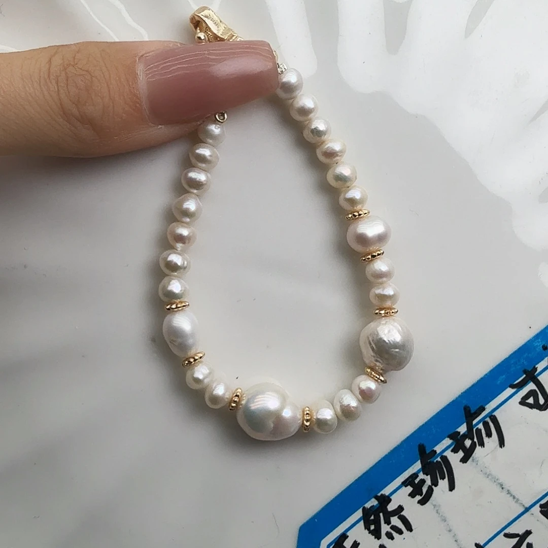 淡水珍珠未镶嵌颈饰