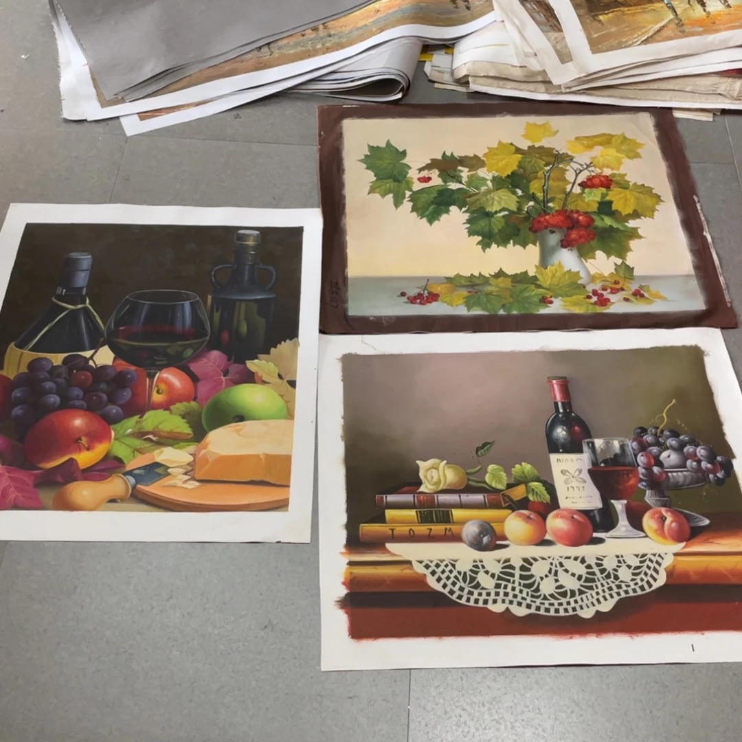 照***彩油画油画作品入选作品5060