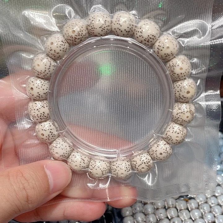 氵***圆星月菩提手串12*11mm原生态单圈