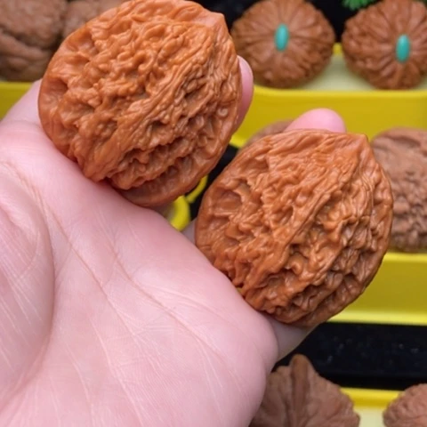 吊坠文玩核桃袁*麦穗42全品