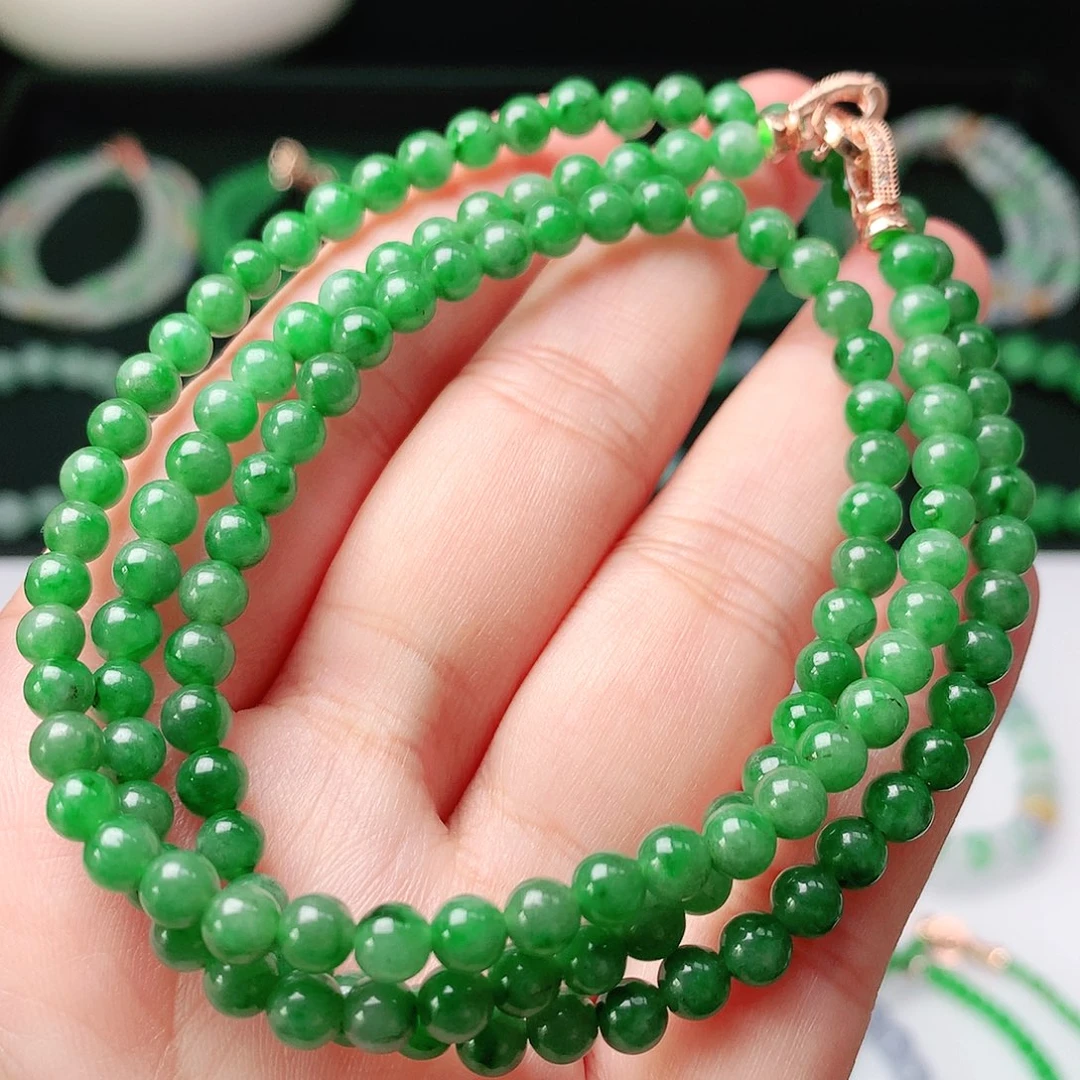 未镶嵌手链翡翠翡翠