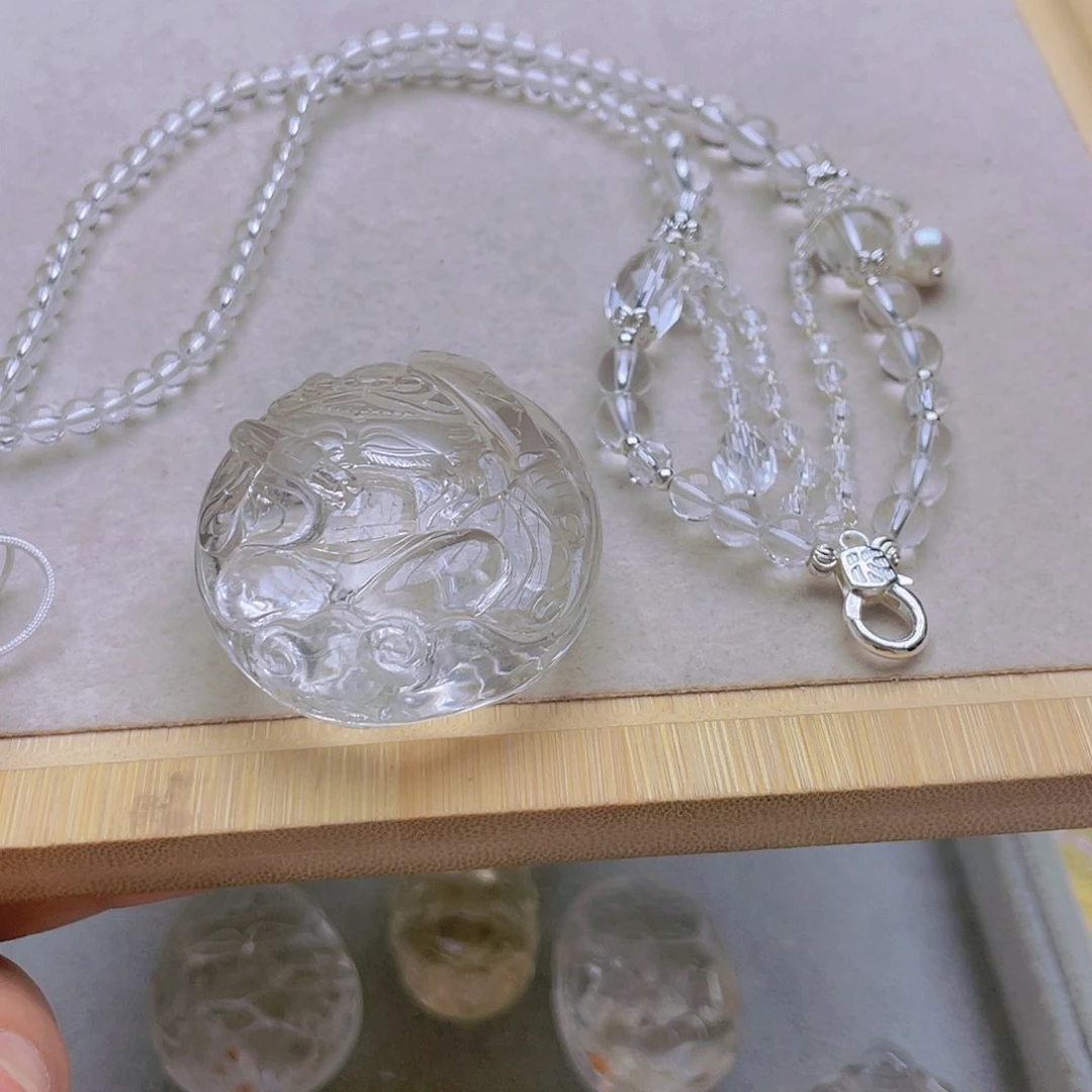 未镶嵌吊坠(不含链)水晶我**&