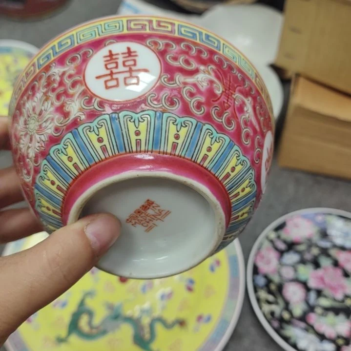 陶瓷景德镇饭碗一个