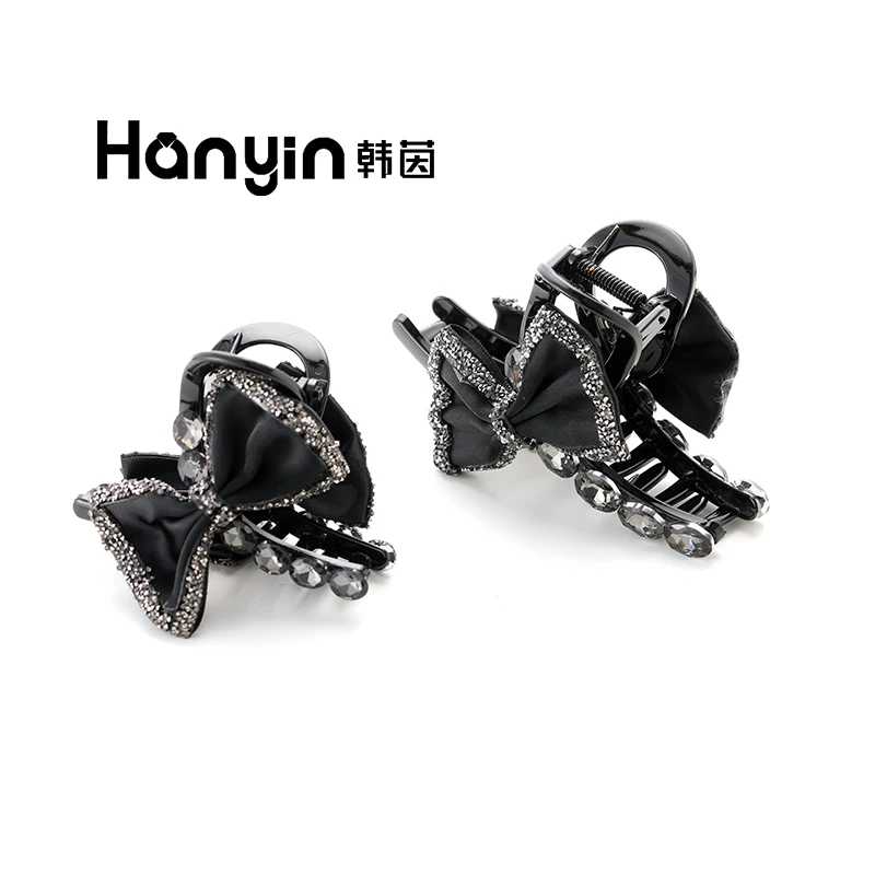 2025新款爆闪大颗粒碎边蝴蝶结大发量抓夹