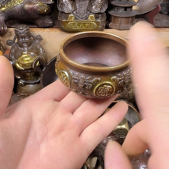 铜材质文玩摆件装饰