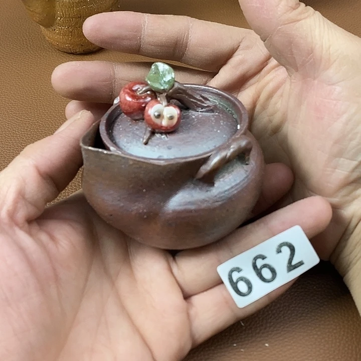 黑***亮手工粗陶、柴烧茶器