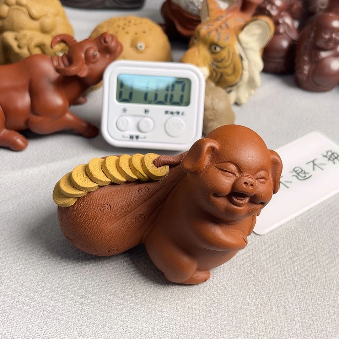 紫砂茶宠C****e紫砂瑕疵